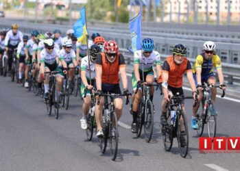 Через Ірпінь проліг маршрут всеукраїнського ветеранського марафону (ВІДЕО)