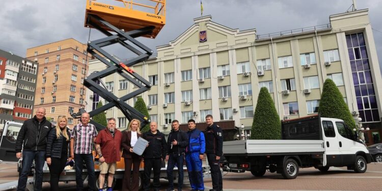 Ірпінь отримав гуманітарну допомогу від міста-побратима Борни