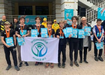 Юні спортсмени із Ірпеня представлять Київщину на всеукраїнському етапі Всеукраїнських шкільних ліг
