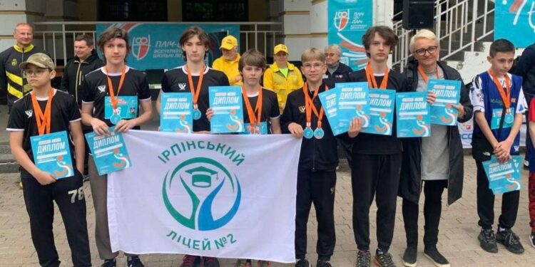Юні спортсмени із Ірпеня представлять Київщину на всеукраїнському етапі Всеукраїнських шкільних ліг