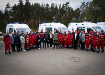 Київський обласний центр екстреної медичної допомоги отримав шість нових автомобілів класу С