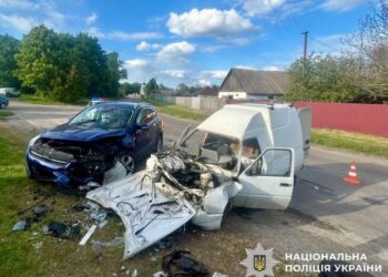 На Броварщині внаслідок ДТП постраждали двоє водіїв