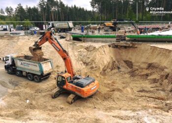 На трасі Київ – Одеса триває будівництво масштабної транспортної розв’язки