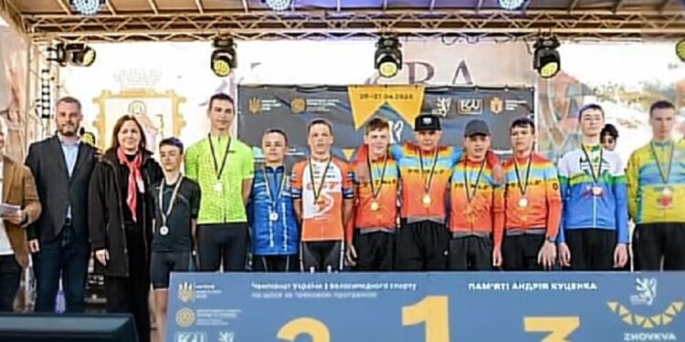 Спортсмени Київщини тріумфально виступили на чемпіонаті України з велоспорту