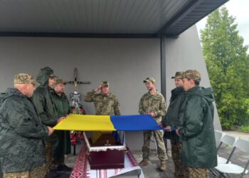 У Бучі прощаються із захисником – Віталієм Корчинським