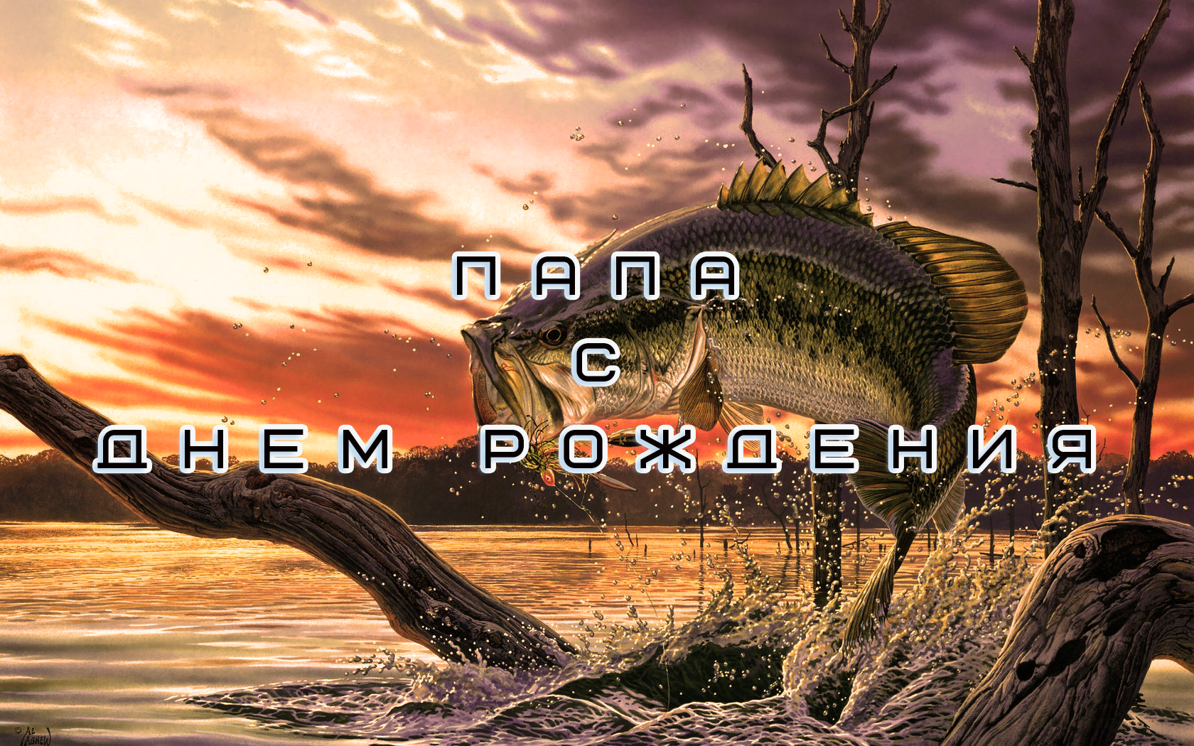 Папа - поздравляю с Днем рождения
