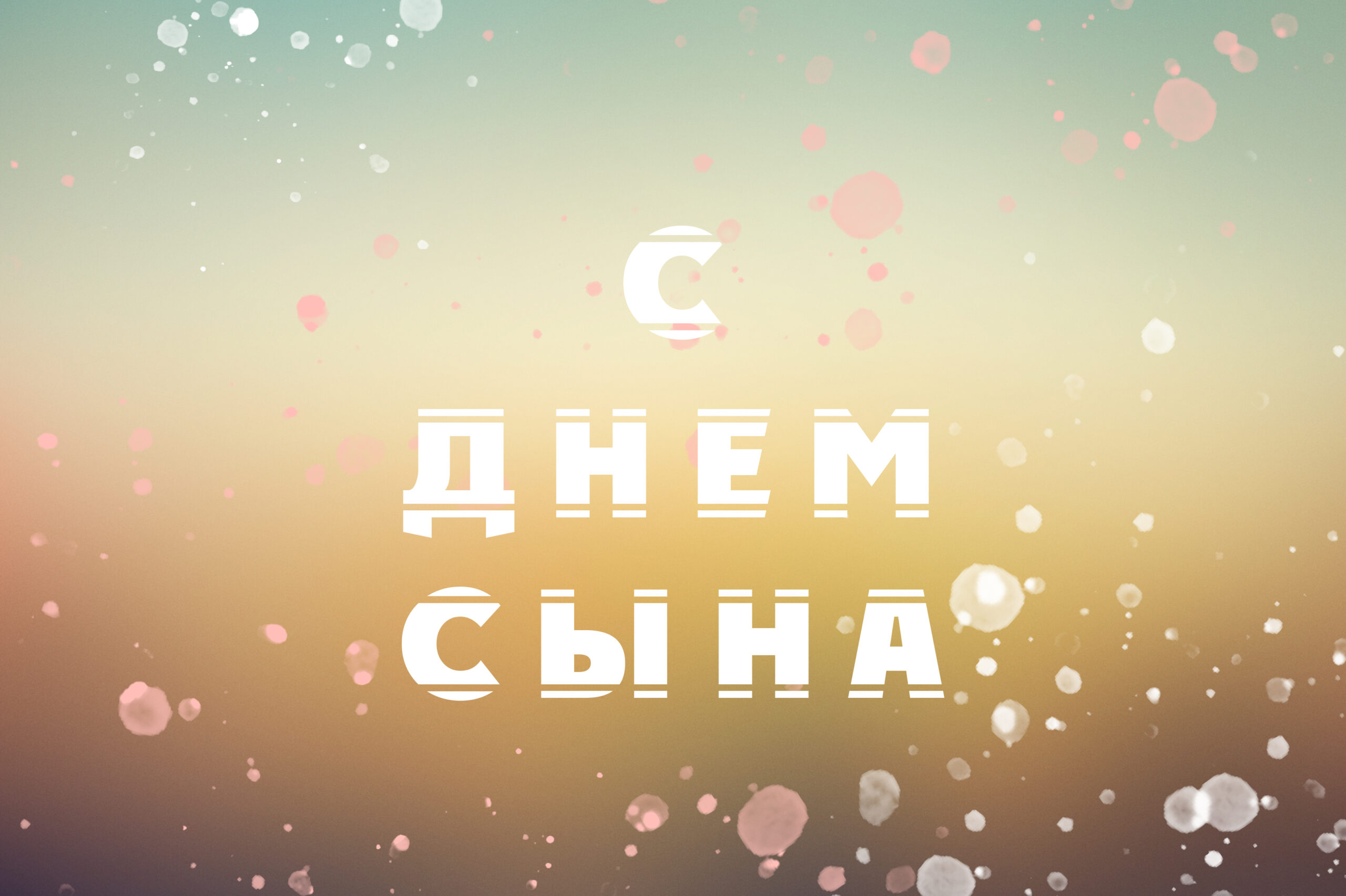 С Днем сына