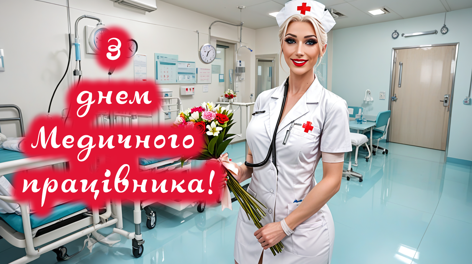 Привітання з Днем медика