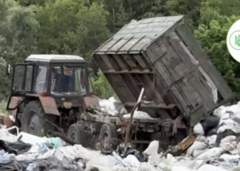 Березанські комунальники знову “засвітилися” на незаконному сміттєзвалищі