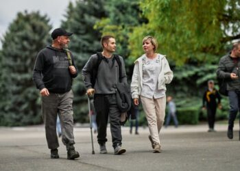 ДТЕК облаштував надземну територію шахти для ветеранів з інвалідністю