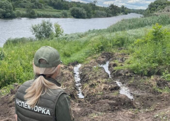 На Білоцерківщині виявили самовільне зайняття прибережної смуги річки Рось