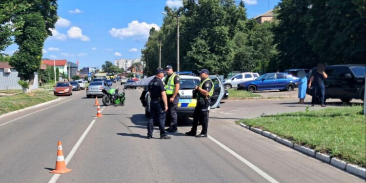 На Бориспільщині у ДТП загинув мотоцикліст