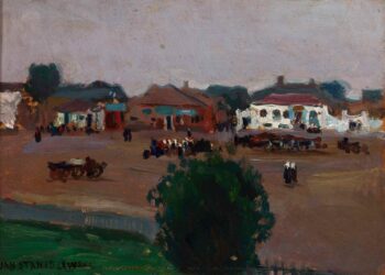 На картині 135-літньої давності впізнали історичну частину Білої Церкви