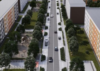 У Бородянці оновлюють вулицю Центральну: стартувала реконструкція дорожньої мережі