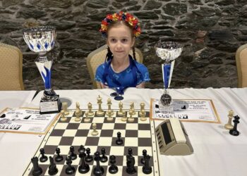 Юна броварчанка Кароліна Брюхович – дворазова віце-чемпіонка Європи з шахів