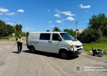 На Білоцерківщині два підлітки опинилися у лікарні після ДТП