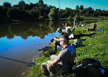 На Київщині майже півсотні ветеранів змагалися у риболовлі