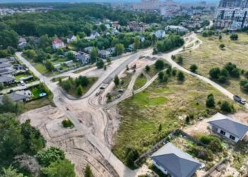 У Бучі розпочали капітальний ремонт вулиці Вишневої