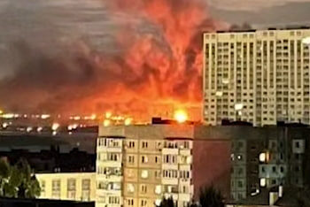 У Росії зупинили роботу Саратовського НПЗ після української атаки |