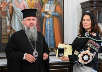 Владу Литовченко відзначили знаком «За заслуги перед Київщиною» і Орденом Архистратига Михаїла (ФОТО)