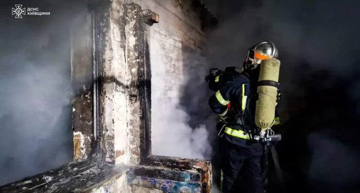 На Білоцерківщині горів приватний будинок