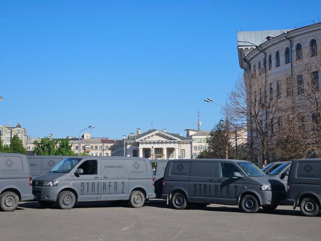 Мікроавтобуси від MK Foundation. Фото надане пресслужбою фонду для KyivTime