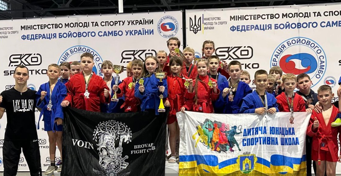 Броварський клуб "Воїн" успішно виступив на чемпіонаті України з бойового самбо
