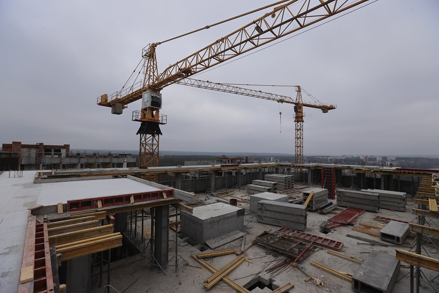 Товариство "ВІДВАЖНИХ" прозвітувало про хід будівництва ЖК "River Port" в Ірпені (ВІДЕО)