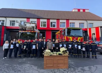 В Ірпені рятувальників привітали з професійним святом та передали їм нове спорядження | ІРПІНСЬКИЙ ВІСНИК